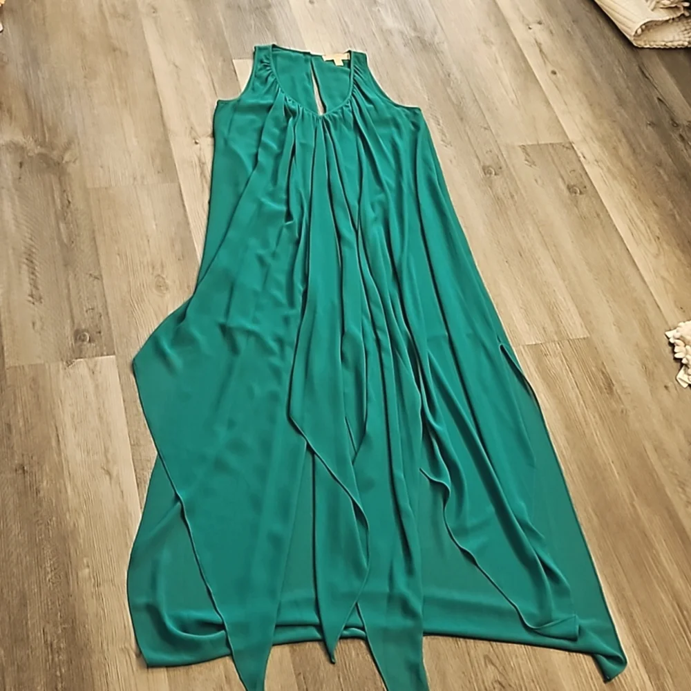 Michael Michael Kors Green Evening Dress sz Medium - Picture 6 of 11